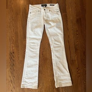 Lucky Brand Zoe Boot Cut White Jeans